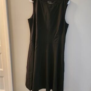 NWT Banana Republic Black Sleeveless Mini Dress